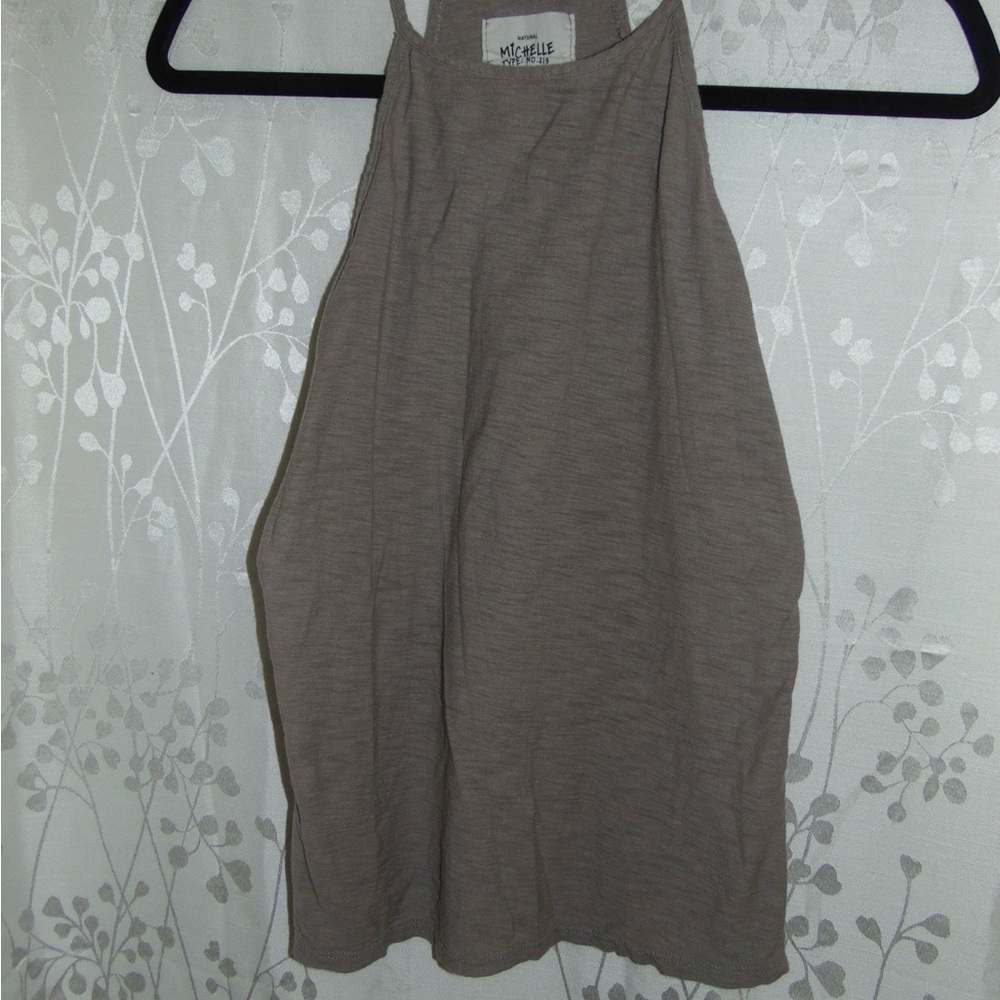 Tan Halter Top
